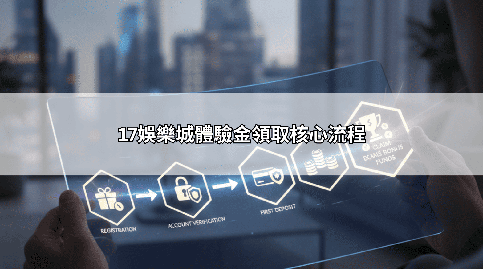 17娛樂城體驗金領取核心流程